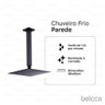 Chuveiro Ducha Slim Quadrado de Teto 20x20cm Preto Belcca - Cdt01-pt - 3