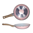 Ver imagem 2 de Frigideira 22 Cm Sahara Rosa 20mm Revestimento Cerâmica Antiaderente