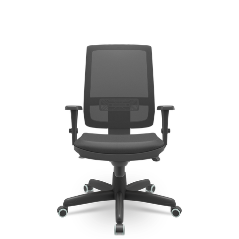 Brizza Tela Slider 3d Base Stand Plaxmetal Ergonômica sem Ap - Sintético Preto