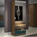 Ver imagem 1 de Sapateira com Espelho 1 Porta Siena Made Marcs