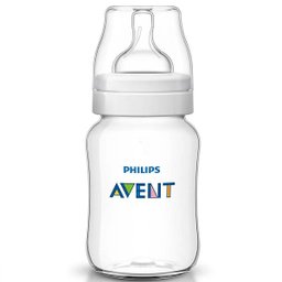 Mamadeira Classica Anti-colic 260ml Transparente Philips Avent Scy103/01 902858 - 1