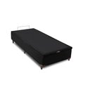Ver imagem 5 de Cama Box Baú Solteiro 88x188x62 Molas Ensacadas D28 Euro Pillow Montreal Preto - Sofá Casa