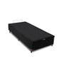Cama Box Baú Solteiro 88x188x62 Molas Ensacadas D28 Euro Pillow Montreal Preto - Sofá Casa - 5