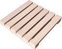 Ver imagem 1 de Deck de Madeira Modular 30x30 Cm Réguas 4 Cm com Pintura Neonx:osmocolor Branco Neve