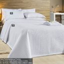 Ver imagem 2 de Kit Colcha Queen Algodão 200 Fios 3 Peças Prátic Bernadete Casa
