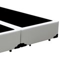 Ver imagem 2 de Cama Box Queen Bipartido NK Camas Sintético Branco 40x158x198