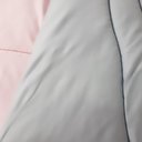 Ver imagem 6 de Kit 3 Peças Edredom Casal Queen 100% Algodão Cinza com Rosa