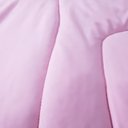 Ver imagem 2 de Kit 3 Peças Edredom Casal Queen 100% Algodão Cinza com Rosa
