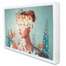 Quadro Decorativo Caixa Floral Forest Harmony Tacolado Moldura Caixa 3cm Madeira com Vidro 30 X 40cm - 2