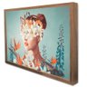 Quadro Decorativo Caixa Floral Forest Harmony Tacolado Moldura Caixa 3cm Madeira com Vidro 30 X 40cm - 4