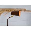 Ver imagem 4 de Luminária de Piso Abajur Chão Articulada Clara Marrom Cortem