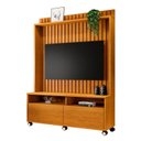 Ver imagem 2 de Estante Home Estilos TV até 55 pol 2 Pt -Ripado -Carmolar:Nature