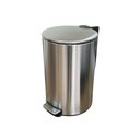 Ver imagem 2 de Lixeira Inox 12l Slim Redonda com Pedal