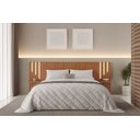 Ver imagem 3 de Cabeceira Lyon New Ripada C/led Mavaular Naturale