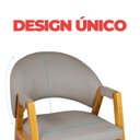 Ver imagem 7 de Kit 2 Cadeiras de Jantar Noah Estofada com Braço Madeira Maciça Linho Cinza - Arkell