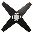 Ver imagem 4 de Ventilador de Teto Com Controle Remoto Natuvent Callis Led 4 Pás Madeira Preto 3000k Branco Quente