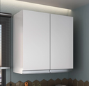 Ver imagem 2 de Armário Aéreo Andréia 80cm 2 Portas Branco - Ajl Moveis