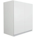 Ver imagem 1 de Armário Aéreo Andréia 80cm 2 Portas Branco - Ajl Moveis