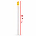 Ver imagem 6 de Jogo Velas Leds Enfeite Natal Decoração de 27,5cm 6 Peças