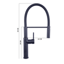 Ver imagem 6 de Kit Cuba Embutir Inox Acetinado e Monocomando Gourmet Black Matte Tramontina