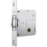 Fechadura 1025 T. Rolete Roseta Quadrada Wc Escovada - 2
