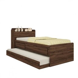 Bicama Solteiro com Baú e 2 Gavetas Annie - 2 Bicama Solteiro com Baú e 2 Gavetas Annie - 2