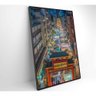 Quadro Mercado Noturno 40x60 Cm Vidro Impresso - 2