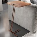 Ver imagem 2 de Mesa Apoio Lateral para Sofá Lisboa Pé Café LarFlex:Cinamomo