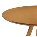 Ver imagem 4 de Mesa de Jantar Redonda Orgânica Madeira Flora - Imbuia:150cm