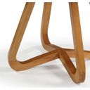 Ver imagem 3 de Mesa de Jantar Redonda Orgânica Madeira Flora - Imbuia:150cm