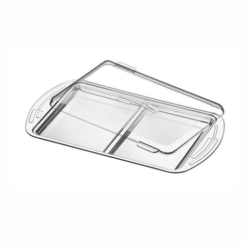 Porta-frios Ciclo em Aço Inox com Duas Divisórias e Tampa - Tramontina 64510610