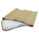 Ver imagem 5 de Cesto Retangular Bambu para Roupa 60cm Premium - Mek Jolitex