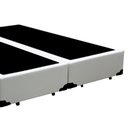 Ver imagem 5 de Box Casal Bipartido Sintético Mega Cama-branco