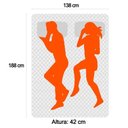 Ver imagem 4 de Box Casal Bipartido Sintético Mega Cama-branco