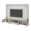 Ver imagem 6 de Rack com Painel para Tv até 85 Polegadas 270x200cm com LED 100% MDF Astro Yescasa