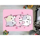 Ver imagem 1 de Tapete Infantil Emborrachado Antiderrapante Divertido 95cmx130cm Love Cats