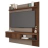 Painel para Tv até 55 Polegadas Marrom Moon Caemmun - 2
