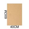 Chapa Mdf Branco 3mm Placa 60x40 Cm A4 para Artesanato Adesivo 10 Unidades - 3