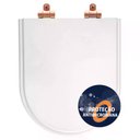 Ver imagem 1 de Assento Sanitário Poliéster Antibactéria Soft Close Carrara Branco para Vaso Deca com Ferragem