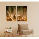 Ver imagem 1 de Kit 2 Quadro Decorativo Natureza 50x70cm sem Vidro Cor:sorrell Brown