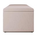 Ver imagem 7 de Recamier Calcadeira Bau 140 Cm Dalia Linho Cru Artte