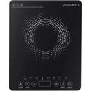 Ver imagem 1 de Cooktop Indução 1200w Vitrocerâmico 1 Boca Preto Acki01-01 Agratto 110v