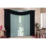 Cortinas Para Janela de Blindex Moderna Bonita 2,00 x 1,70 Metros Tecido Malha Em Gel Para Varão - 1
