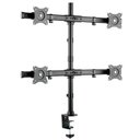 Ver imagem 1 de Suporte Articulado 4 Monitores 15 a 27 com Base Morsa F160nd4 Elg