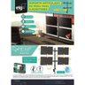 Suporte Articulado 4 Monitores 15 a 27 com Base Morsa F160nd4 Elg - 2