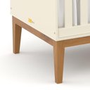 Ver imagem 7 de Jogo de Quarto Infantil Unique com Cômoda 3 Gavetas e Berço Off White/eco Wood - Matic Móveis
