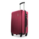 Ver imagem 2 de Mala de Viagem Média 23kg Despachada Rígida Rodas 360º Cadeado de Segredo Gladiador A2m:cereja