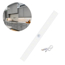 Ver imagem 1 de Lâmpada Led 5W Barra 50Cm USB Sensor De Presença Movimento Com Adesivos Magnéticos Para Closets Armá