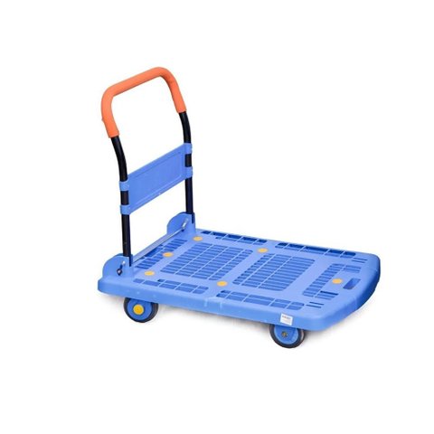 Carrinho Plataforma Carga 300kg Dobravel Multiuso Reforçado Frg0264 Frigopro