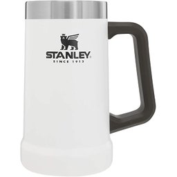 Caneca Térmica de Cerveja Stanley 709 ml até 5 Horas Gelado Branca - 2 Caneca Térmica de Cerveja Stanley 709 ml até 5 Horas Gelado Branca - 2
